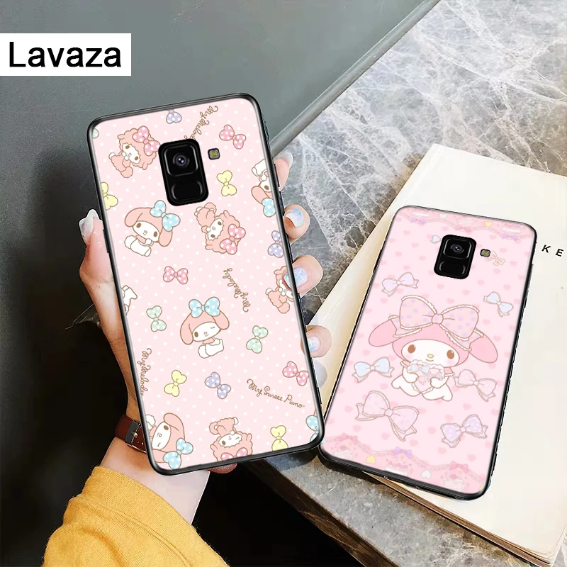 Силиконовый чехол My Melody Coque для Samsung A2 Core A3 A5 A6 Plus A7 A8 A9 A10 A30 A50 A60 A70 A10S A30S A50S