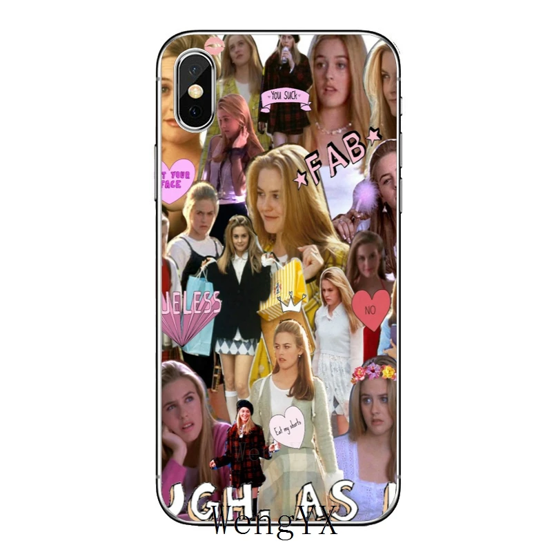 1995 тонкий силиконовый мягкий чехол из ТПУ для Apple iPhone 4, 4S, 5, 5S, 5c, SE, 6, 6s, 7, 8 plus, X, XR, XS Max - Цвет: Clueless-1995-A-02