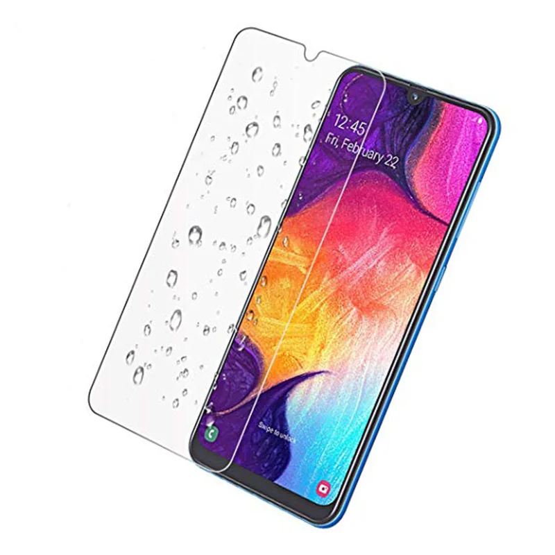 HD clear Glass On The For Samsung Galaxy A50 Screen Protector Samsun A 50 Tempered Cover Film | Мобильные телефоны и