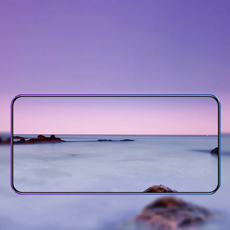 Полностью клеящееся закаленное стекло с полным покрытием для OPPO Realme X Защитная