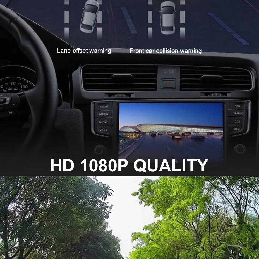 Автомобильный видеорегистратор автомобильная камера DVR с диафрагмой F2.0 и углом