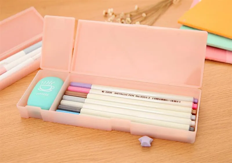 Прозрачный модуль с большой вместительностью Карандаш Чехол исследование