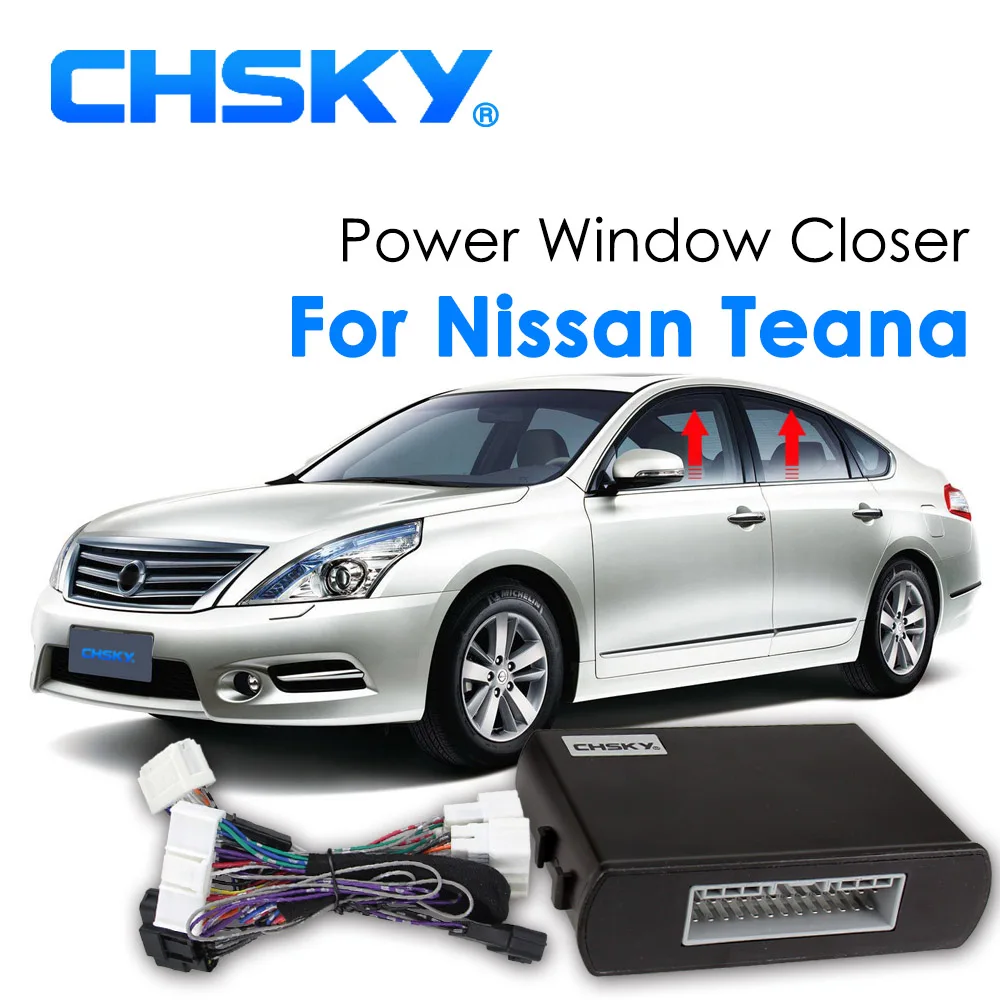 CHSKY автомобиля Мощность окна Roll up ближе для Nissan Teana L33 2013 2016 левым удаленно закрыть