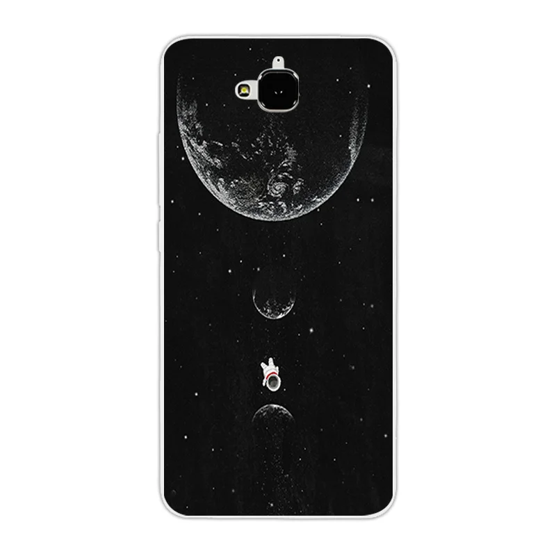 Мягкий чехол из ТПУ с изображением Льва для Huawei Honor 4C Pro TIT-AL00 Y6 TIT-L01 Enjoy 5 Holly 2 Plus Play 5X