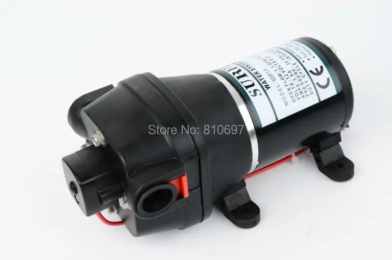 SURFLO KDP-30A DC 12V Высокая Всасываемость 1 8 метров Santoprene мембранный Водяной насос 10LPM