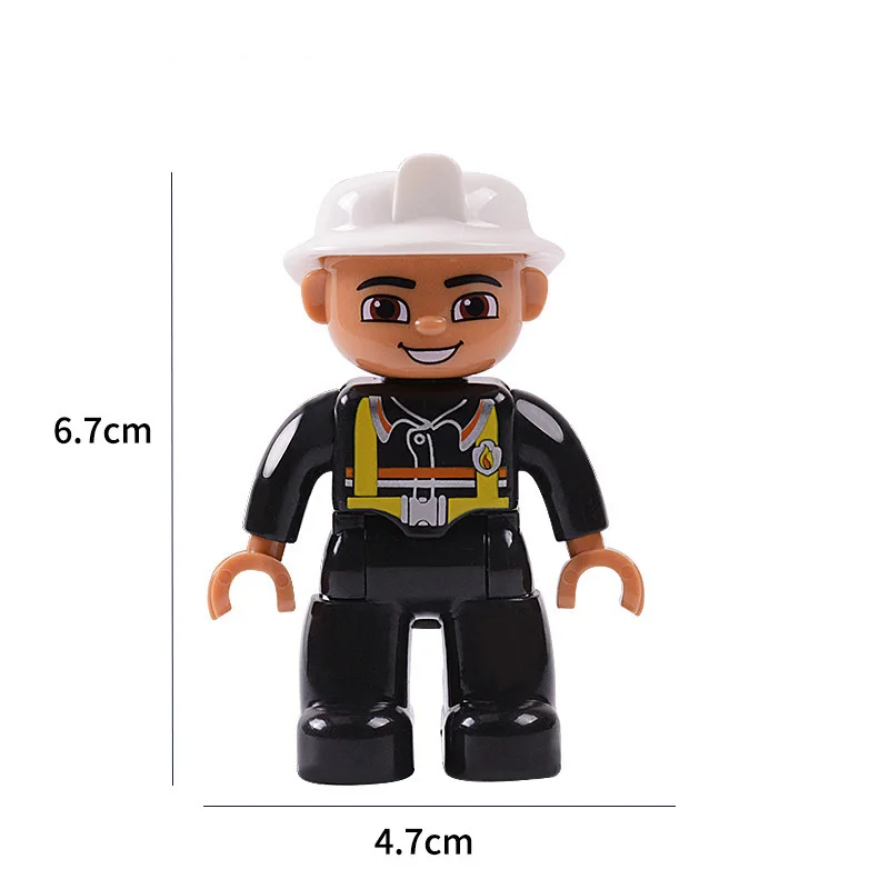 Duploed фигурки серии family Character Bricks совместимый бренд Duploe строительные блоки Развивающие игрушки для детей Подарки