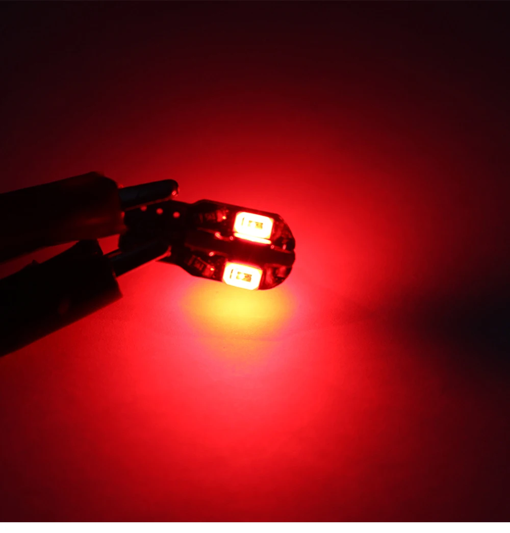 1 шт. лампочка для салона автомобиля Canbus Error Free T10 белый 5730 5630 8 SMD 8smd светодиодный 12V клиновидные боковые светильник белый лампы авто лампы
