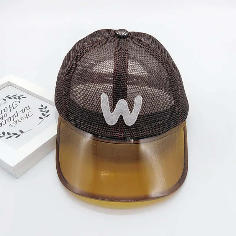 

Boys Girls Children Outdoor Visors Hats Child Adjustable Sun Protection Casual Mesh Baseball Caps