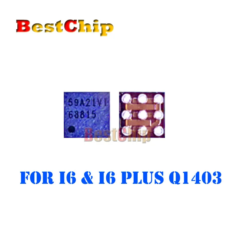 10 шт./лот Q1403 68815 для iPhone 6/ 6 plus CSD68815W15 USB зарядное устройство IC 5S Q4 чип зарядки