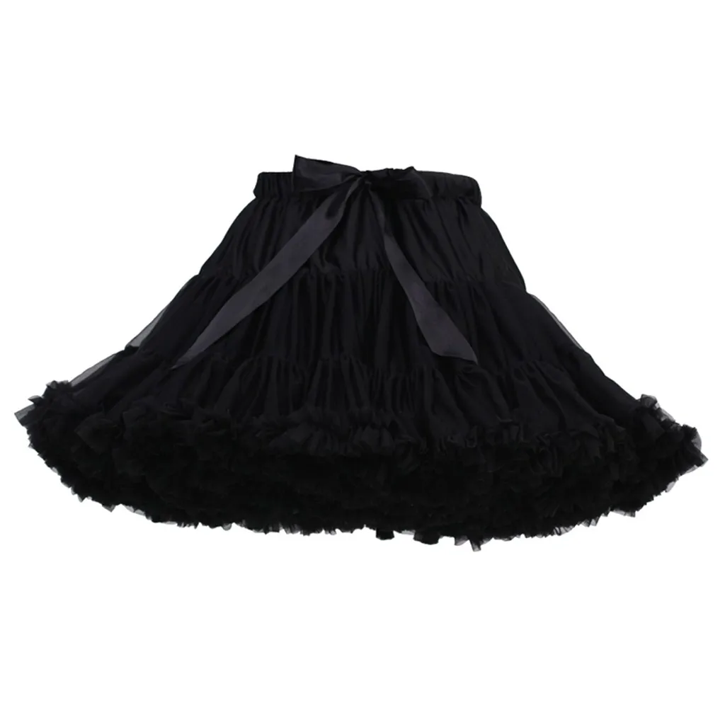 Faldas mujer moda женские модные однотонные танцевальные балетные юбки пачки для