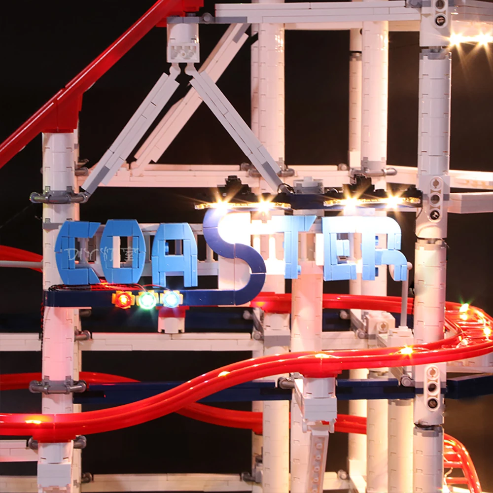 Светодиодный светильник совместим с Lego 10261 американские горки совместимый 15039