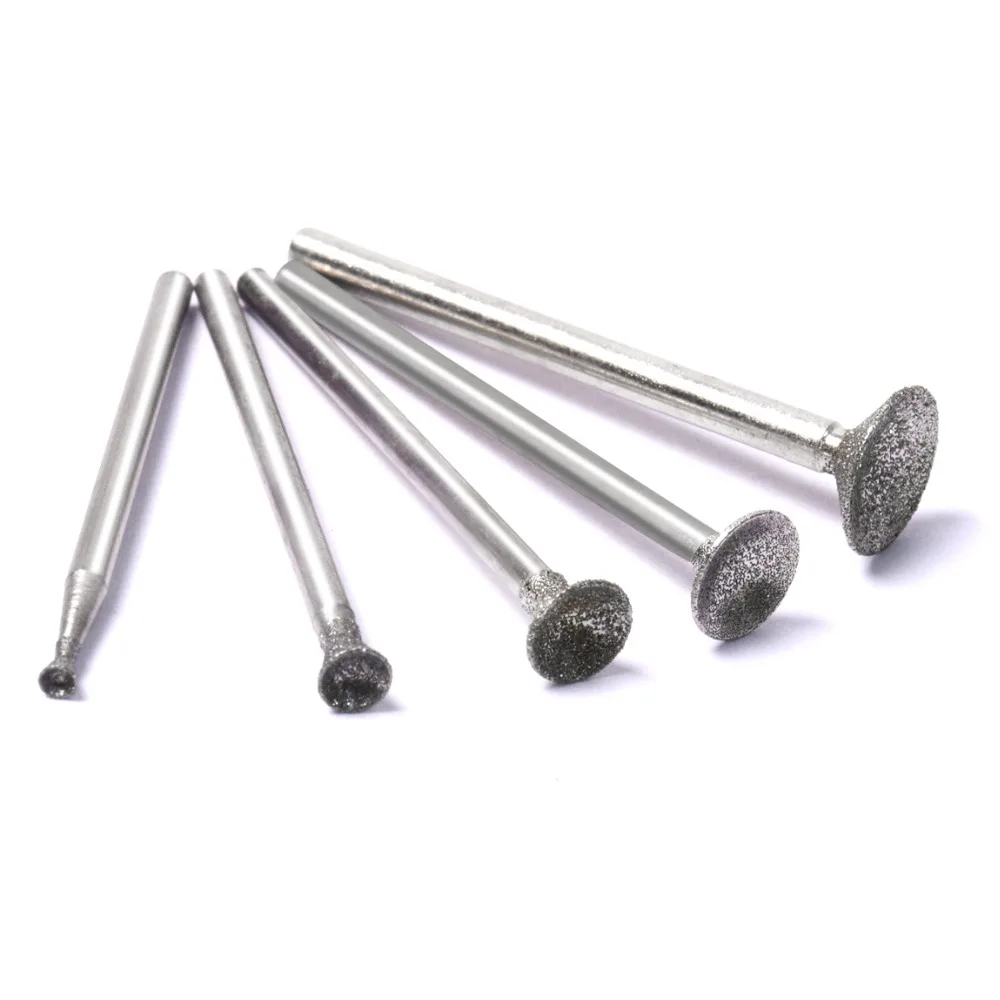 Вогнутые шарики с хвостовиком 1 шт. 2 35 мм 3 алмазная шлифовальная головка диаметр