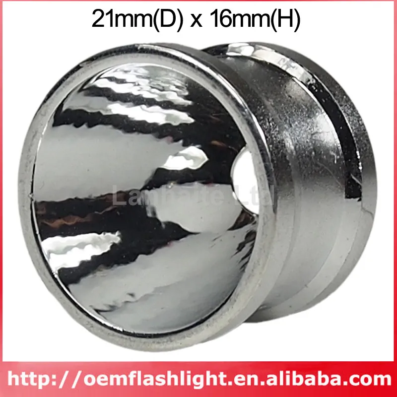 

21mm(D) x 16mm(H) OP Aluminum Reflector