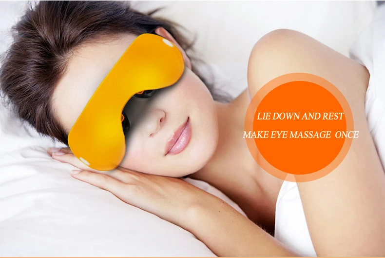 3D electric eyes massager machine heating therapy air pressure eye SPA care device health | Eye Beauty Devices