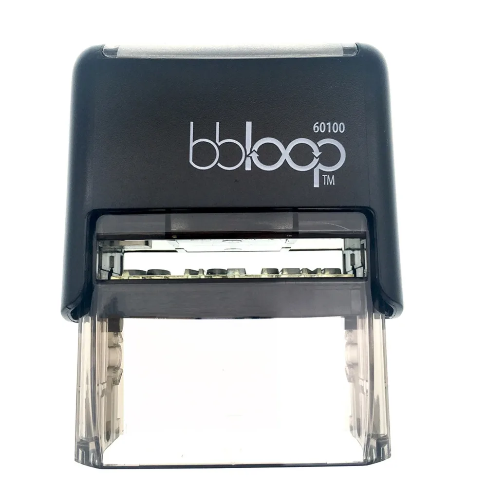 BBloop RETURN W/Border Box самостоятельная печать прямоугольная лазерная гравировка