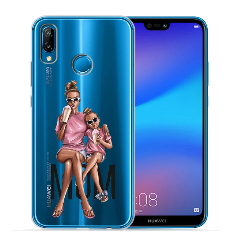 07 Чехол для huawei P smart Sxey Mother Mom Baby Fashion Gisl для huawei P30 P20 Lite Pro P10 P8Lite P9Lite мягкий чехол для телефона - Цвет: 07