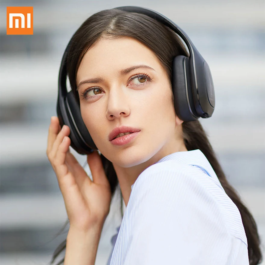 Bluetooth гарнитура Xiaomi Mi беспроводные наушники с шумоподавлением подарок другу 4 1