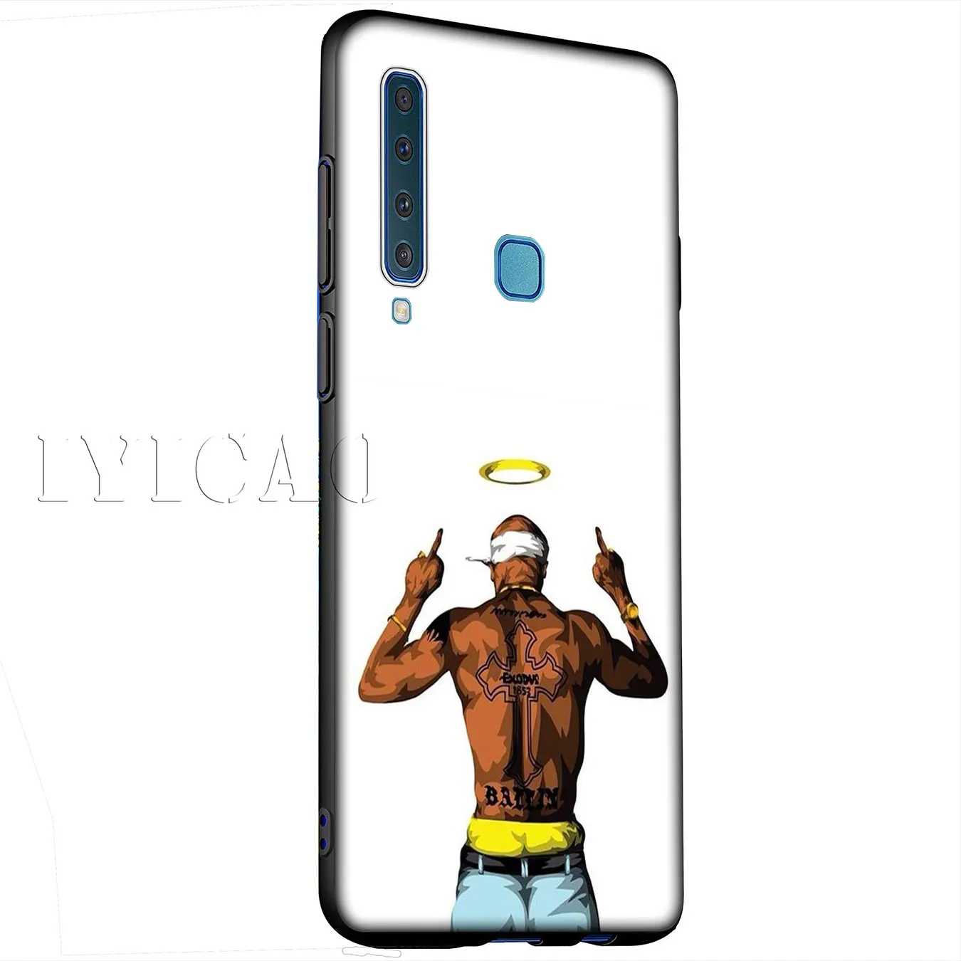IYICAO 2Pac Tupac Shakur Супер предложение мобильный мягкий чехол love для Samsung Galaxy A6 Plus A9 A8 A7