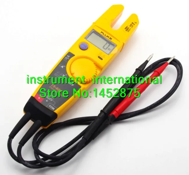 FLUKE T5 600 V зажим непрерывность тока Электрический тестер|tester|tester electrictester fluke |
