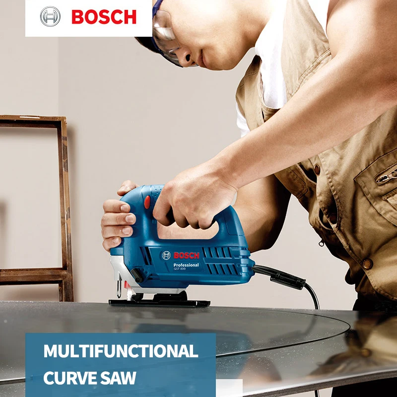 Bosch GST800/GST700/GST65E деревообрабатывающий кривой бензопилы электроинструменты для домашнего деревообработки пилы бытовой проволочной пилы Pull Flower Saw