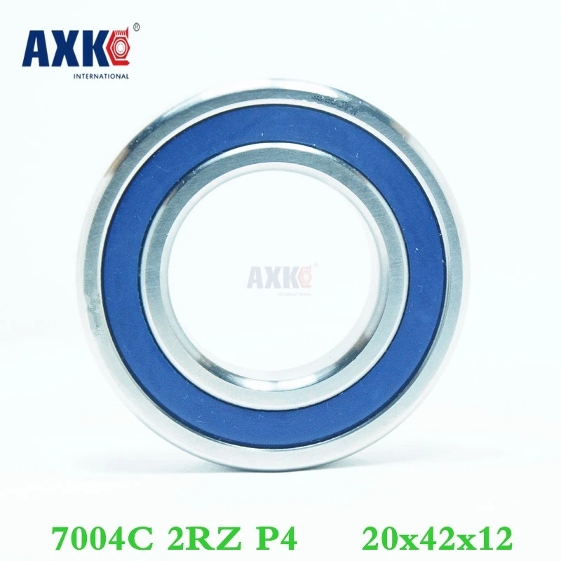 Axk 1 шт. 7004 7004c 2rz P4 20x42x12 герметичные Угловые контактные подшипники скорость