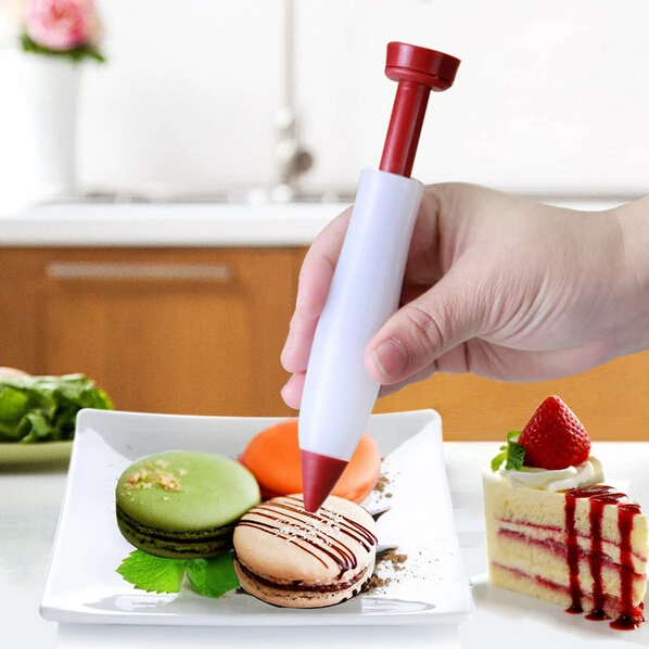 

Silicone Food Writing Pen Chocolate Decorating Pen Cake Mold Cream Cup