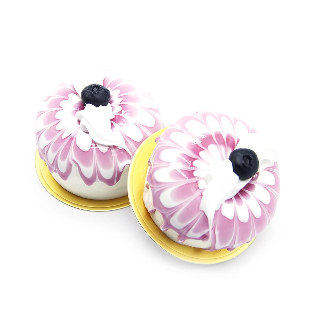 David accessories торт для сжимания игрушка медленно поднимающийся ароматизированный, игрушка для снятия стресса в магнитный декомпрессии игрушки "сделай сам" для детей, подарок, 1Yc5472 - Цвет: 80x80x45mm