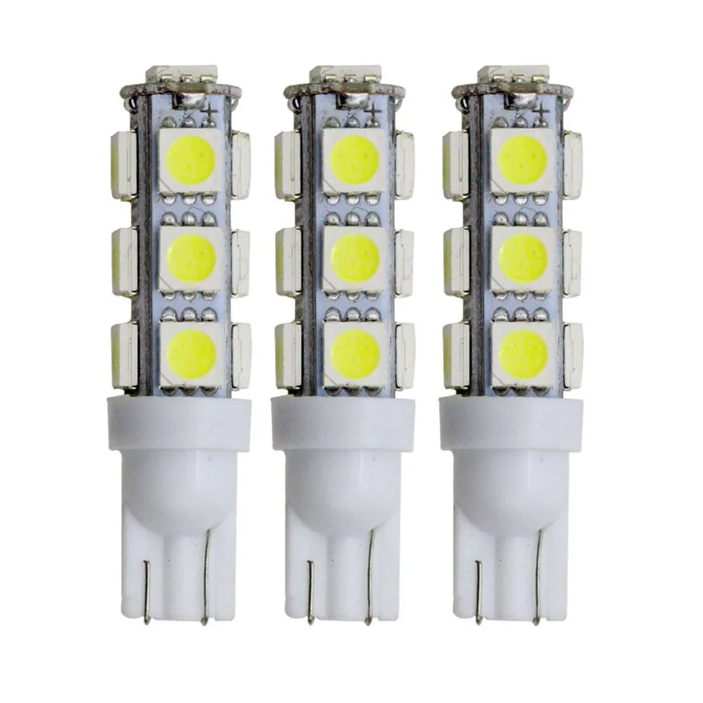 YSY 20 шт. белый T10 13 SMD 5050 светодиодный 13Smd 194 168 192 авто боковые Габаритные светильник