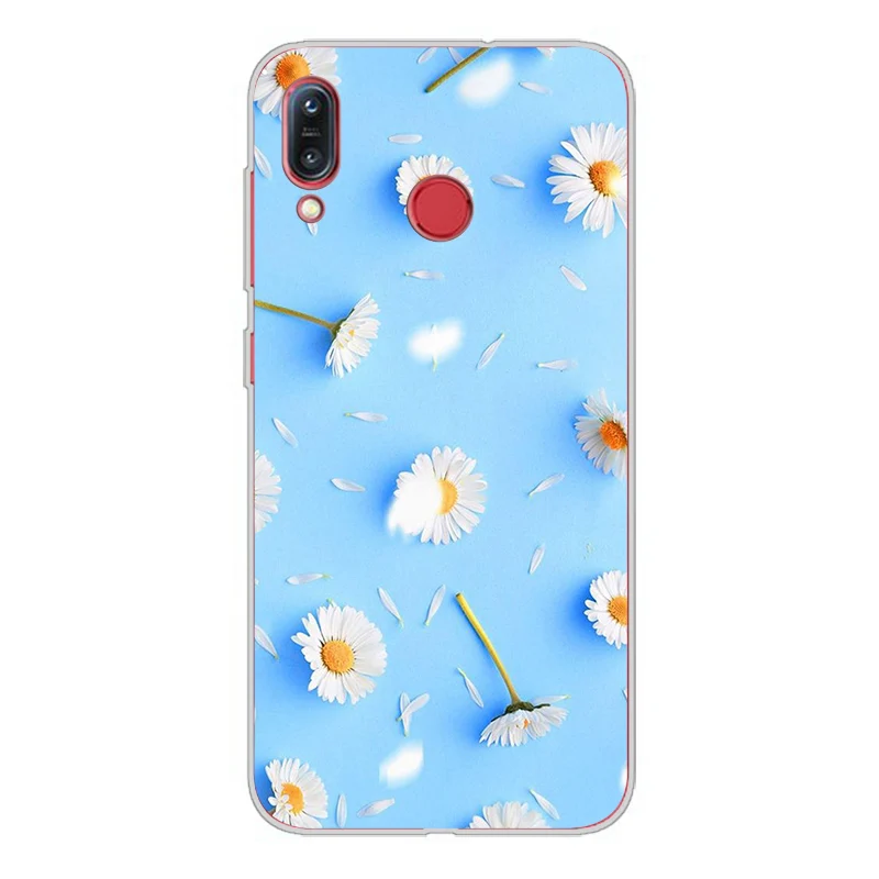 ciciber Phone Cases For ASUS Zenfone Max Pro (M1) (M2) Case Soft Back Cover ZB601KL ZB602KL ZB631KL ZB633KL ZB555KL Flower |