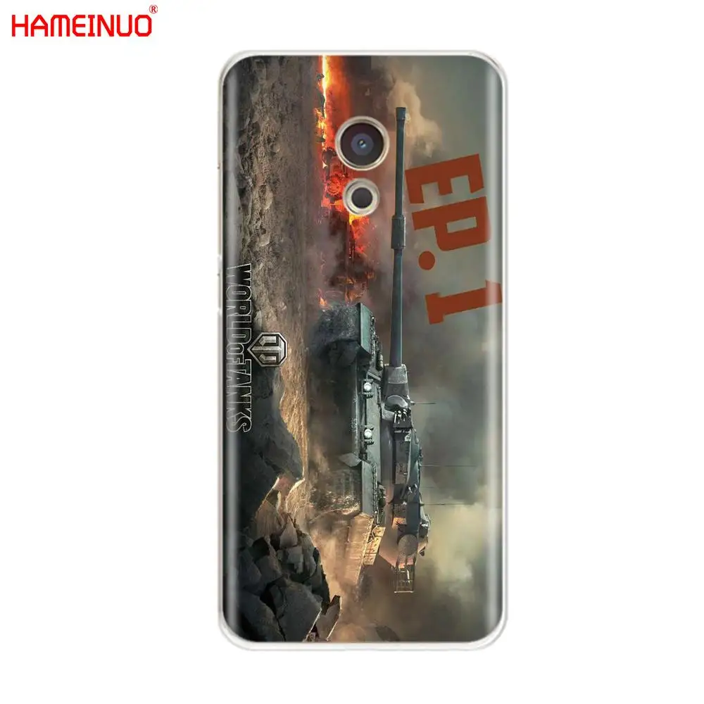 HAMEINUO world of tanks крышка чехол для телефона Meizu M6 M5 M5S M2 M3 M3S MX4 MX5 MX6 PRO 6 5 U10 U20 note