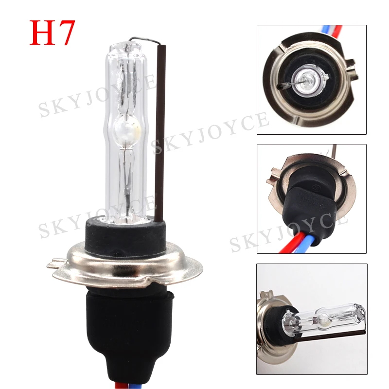 SKYJOYCE 35 Вт 45 xenon HID лампы Cn светильник H1 H7 H11 9005 прямой шаровой клапан Форма фары 4300K
