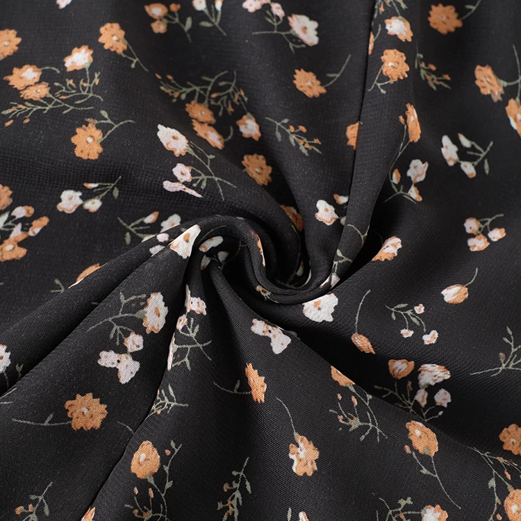 OOTN летнее шифоновое платье с лямкой через шею, женские повседневные короткие платья, цветочный принт, длинный рукав, рюшами, женский сарафан
