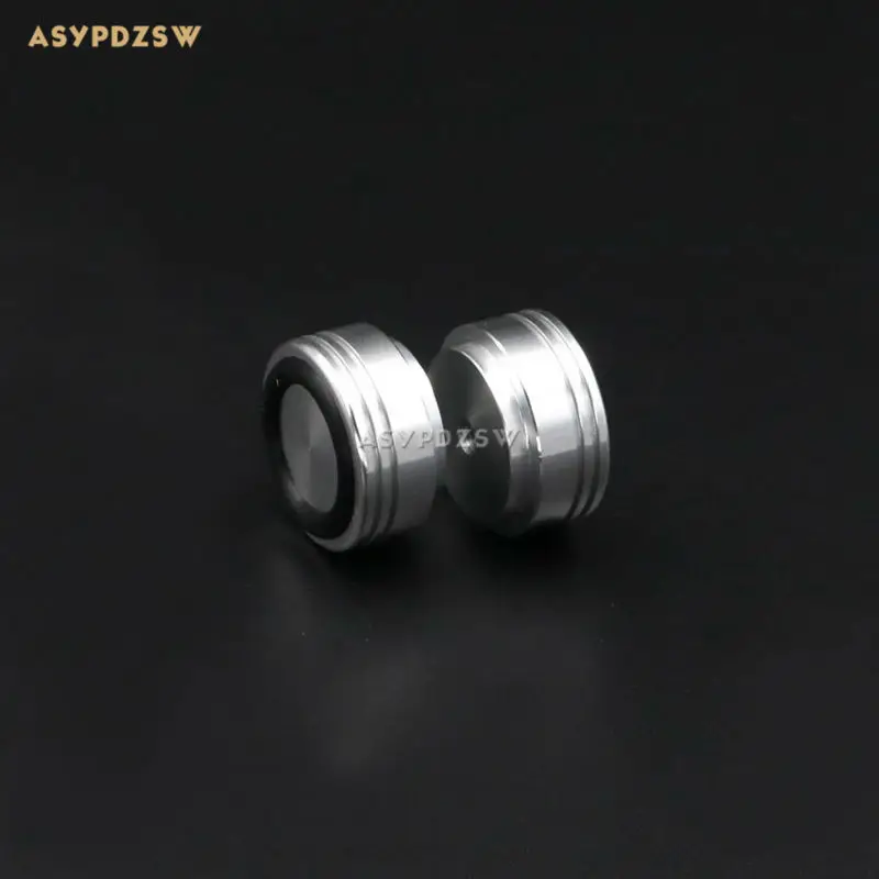 4 шт. алюминиевые Серебристые коврики для аудиоусилителя 29*15|audio amplifier|audio amplifier