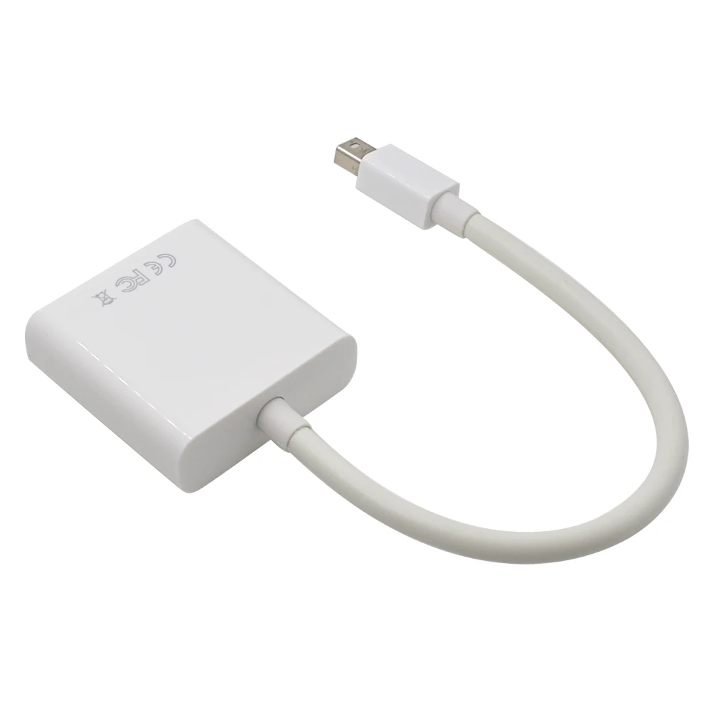 Кабель адаптер TISHRIC для MacBook Air Pro iMac Mini Thunderbolt Display Port DP VGA 1080P|adapter flash|adaptadapt manual |