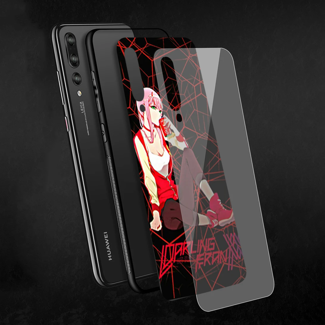 Lavaza Darling in the FranXX Glass TPU Case for Huawei Mate 20 P10 P20 P30 Y6 Y9 P smart lite Pro 2018 2019 | Мобильные телефоны и