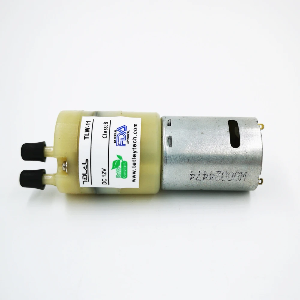 DC углеродная щетка 370 микромембранный насос воздушный нейлоновый Корпус DC12V