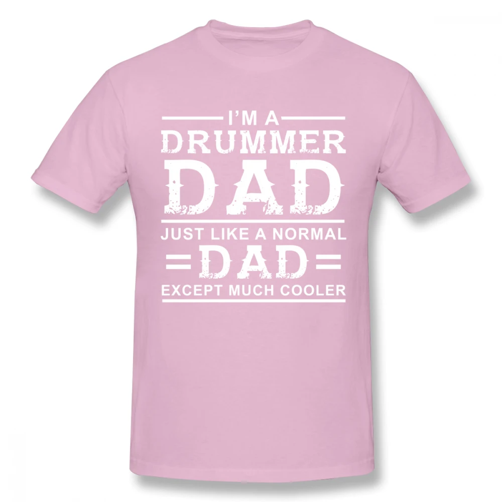 Футболка для мужчин с надписью Drummer Dad большие размеры | Мужская одежда