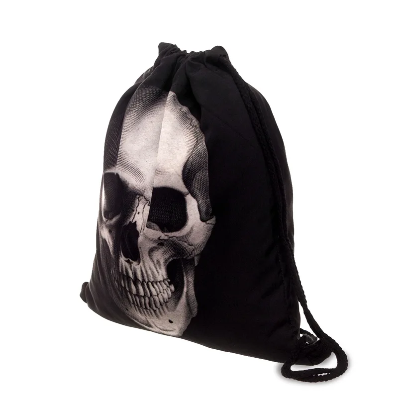 Youyou мышь мужские парусиновые женские drawstring сумка-рюкзак унисекс Sacs à DOS 3D печати