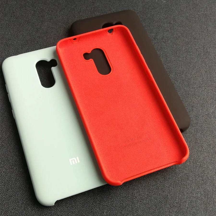 Pocophone F1 Чехол Оригинальный жидкий силиконовый защитный супер хороший сенсорный