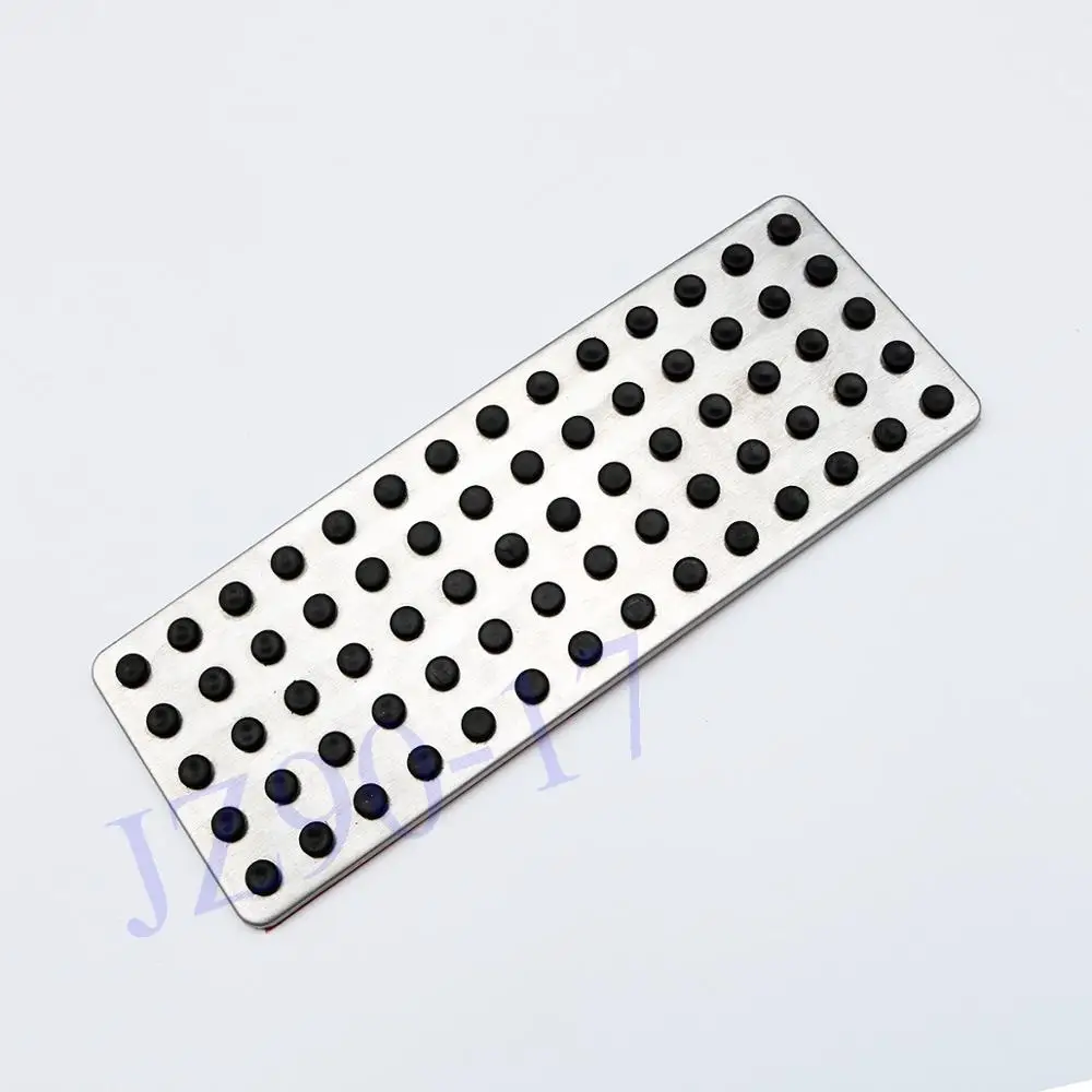 1pcs Rest Pedal Противоскользящая накладка на педаль тормоза Топливный Газ сцепление Накладка подходит для Mazda 2 3 6 CX3 CX4 CX5 CX9 аксессуары - Название цвета: 1pcs Rest Pedal