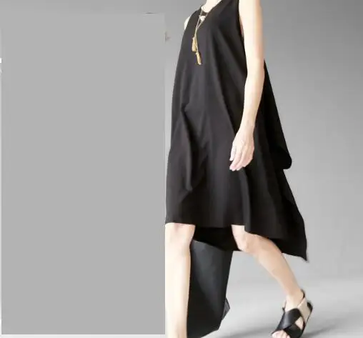 Новинка 2017 модное летнее Новое высококачественное женское асимметричное платье