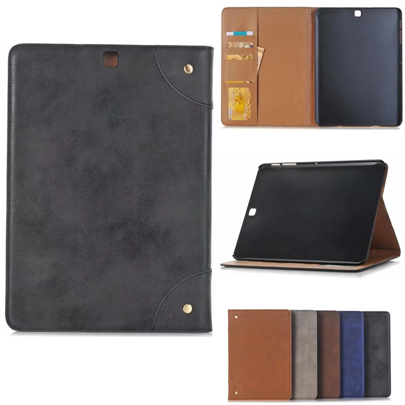 Для Samsung Galaxy Tab s2 9 7 чехол T810 T815 T819N кожаная Ретро сумка для планшета Fundas Coque S2