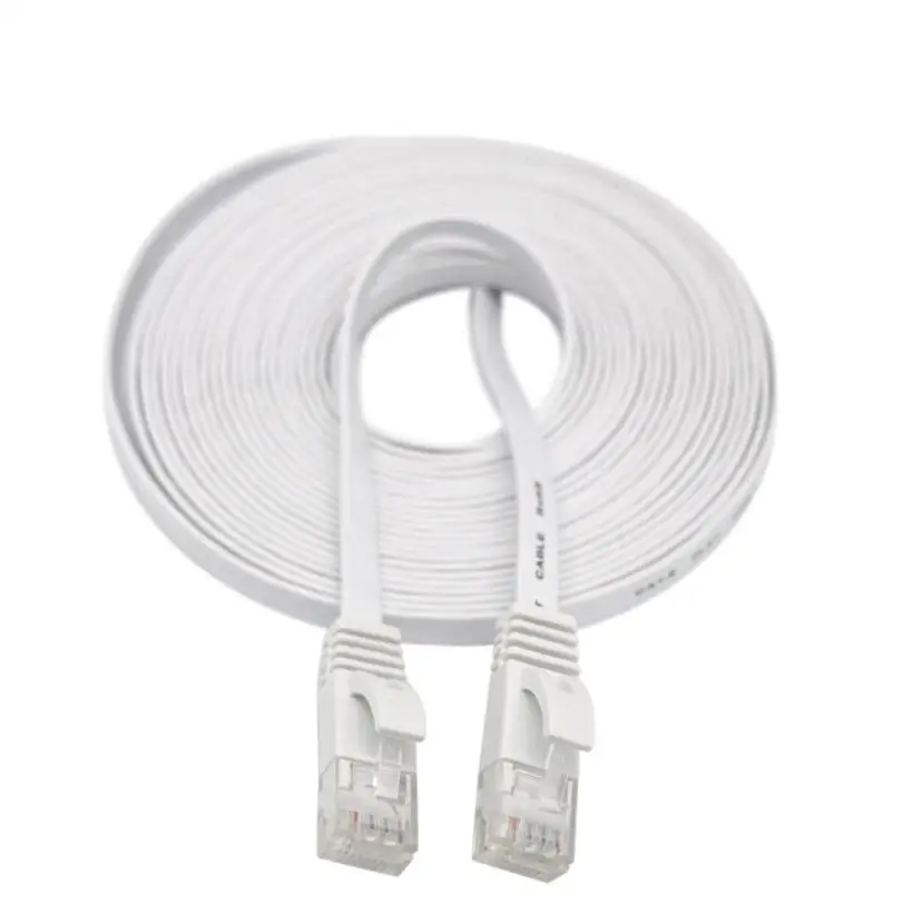 10 м/15 м/20 м CAT6 плоский Ethernet кабель RJ45 Lan UTP патч интересный Лот Высокое качество для