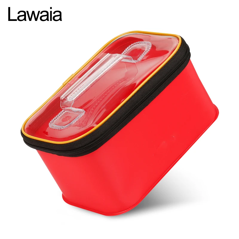 Lawaia ящики для рыболовных снастей портативная коробка принадлежностей хранения