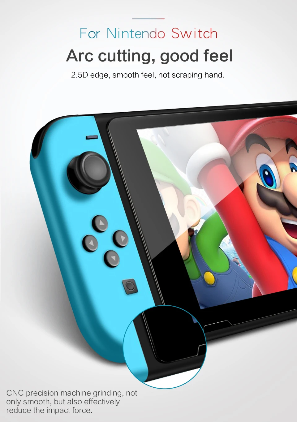 PZOZ защита экрана из закаленного стекла для nintendo Switch kingd Switch стекло аксессуары NS пленка защитная крышка 9H