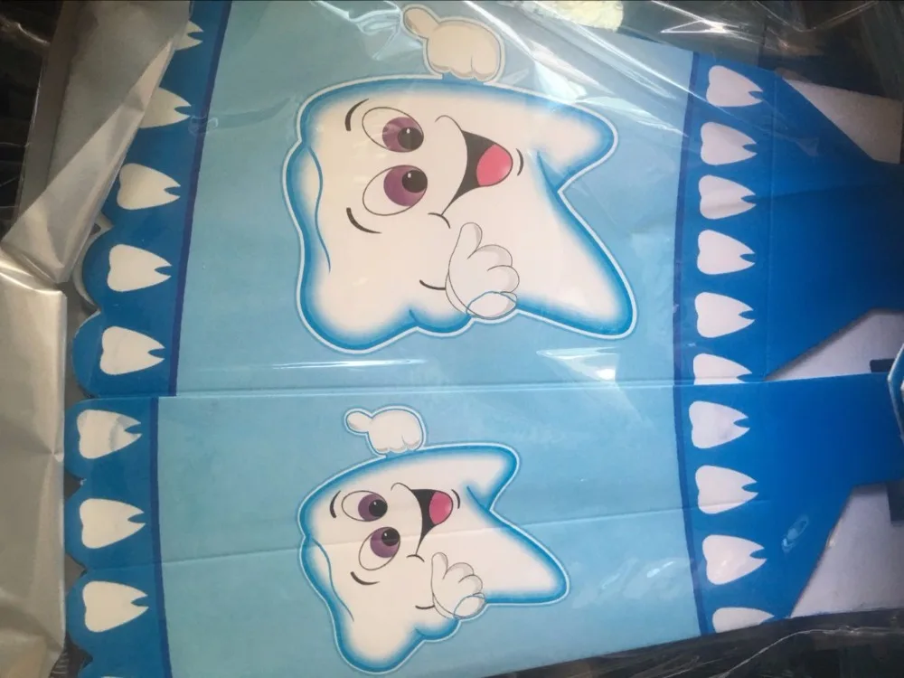 Набор из 12 шт. принадлежности для детской вечеринки в горошек розового и голубого