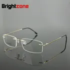Безвинтовые очки Hingless из титанового металлического сплава, 6 цветов, очки по рецепту, оптическая оправа RX