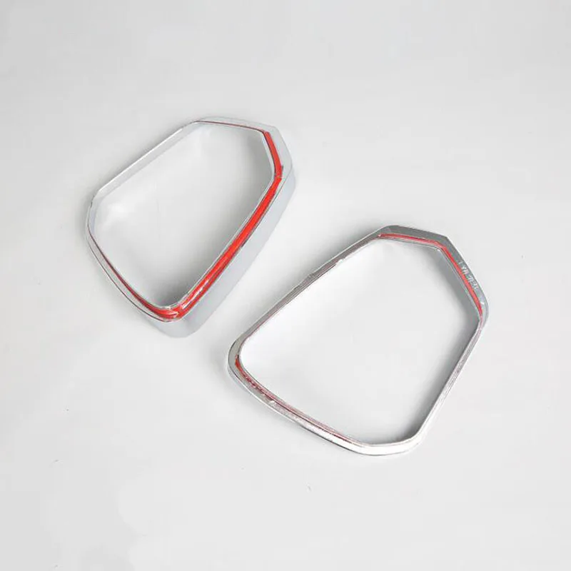 

Free Shipping For Chevrolet Equinox 2017 2PCS ABS Chrome Car Reversing Mirror Rain Eyebrow Cover Trim Car Styling Accessories