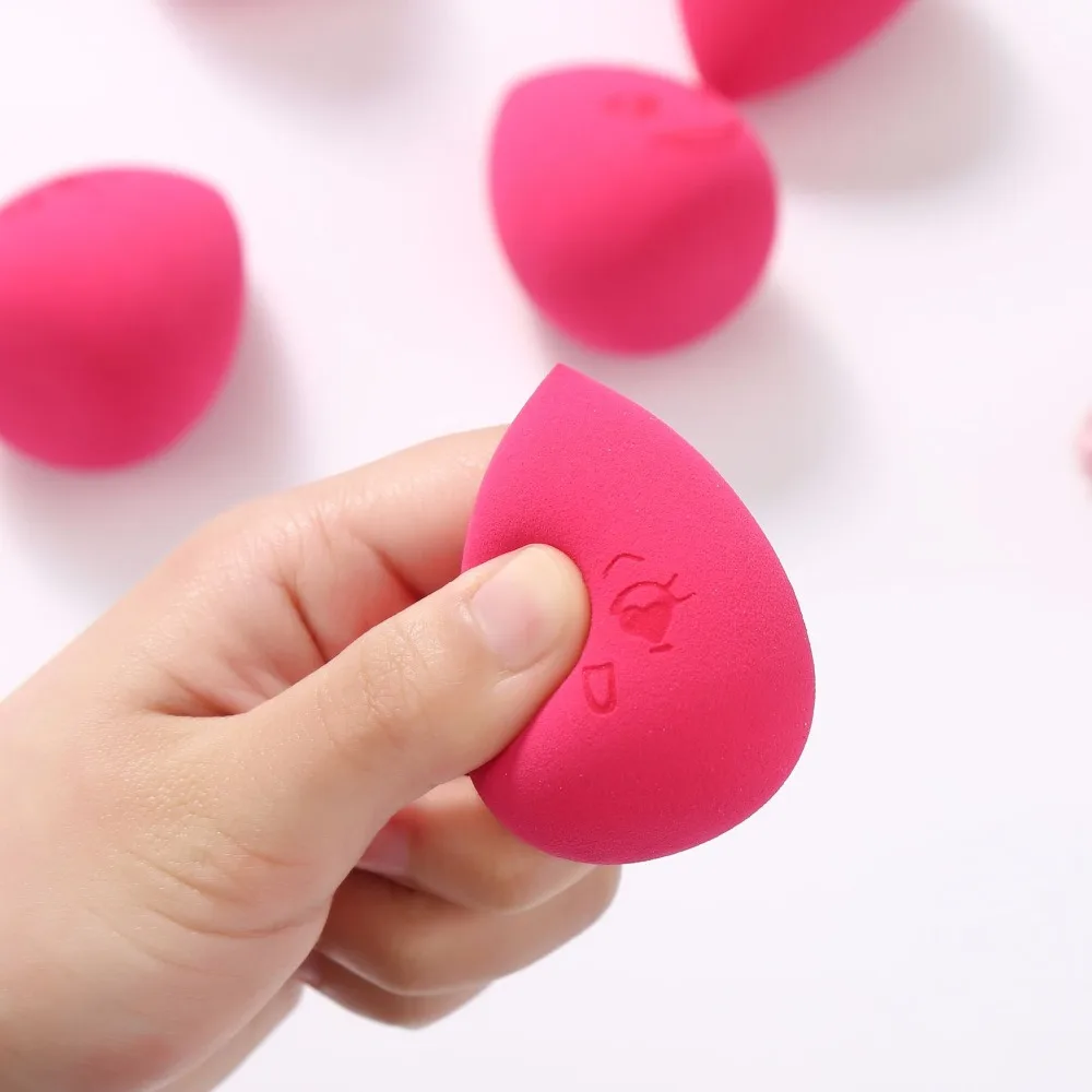 4 шт./компл. мягкая губка в форме капли воды для макияжа косметическая пудра лица с