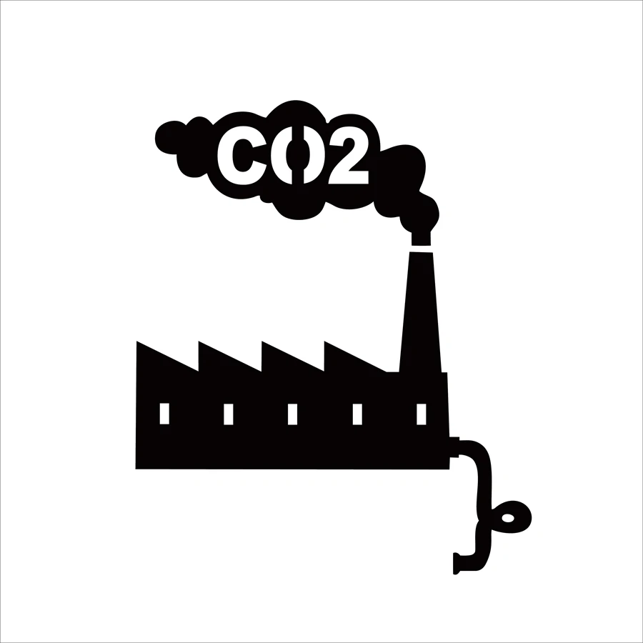 Настенный виниловый переключатель CO2 большой размер классная Экологичная тема